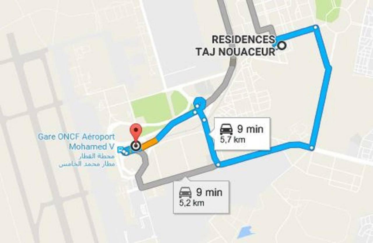 Short Stay Apartment Aeroport Casablanca Nouaceur ภายนอก รูปภาพ